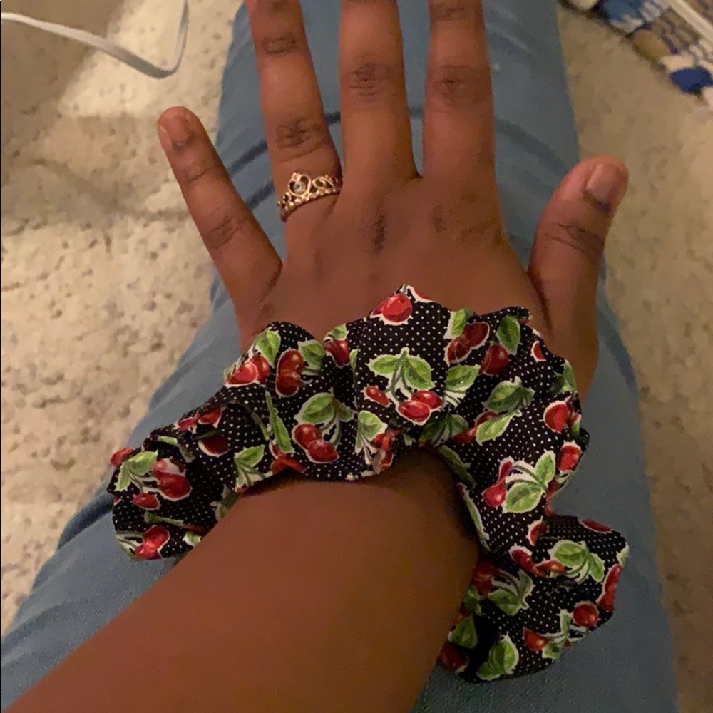 Cherry Scrunchie